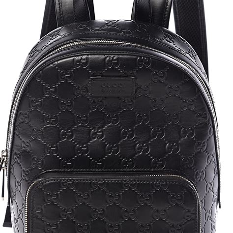 GUCCI Guccissima Signature Small Day Backpack 